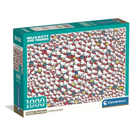 Clementoni 37119 Impossible Hello Kitty 1000 Piece Puzzle