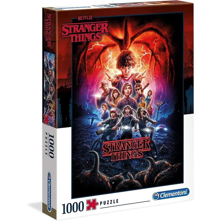 Clementoni 39653 Stranger Things 1000 Pc Jigsaw Puzzle HQ