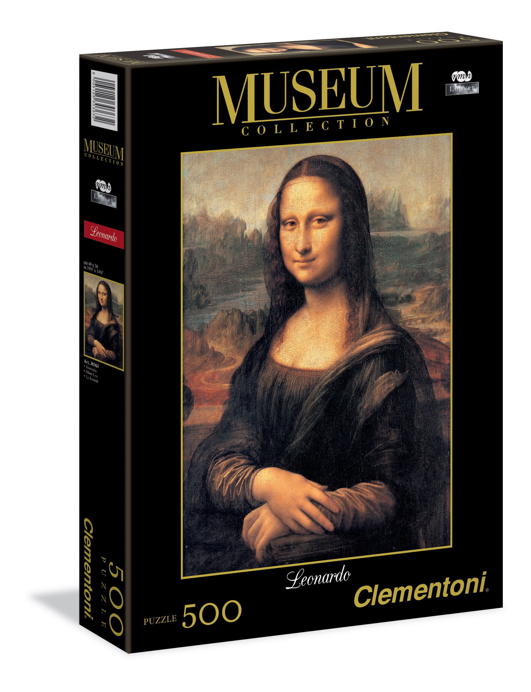 Clementoni Leonardo DaVinci Mona Lisa Puzzle (500-Piece) 