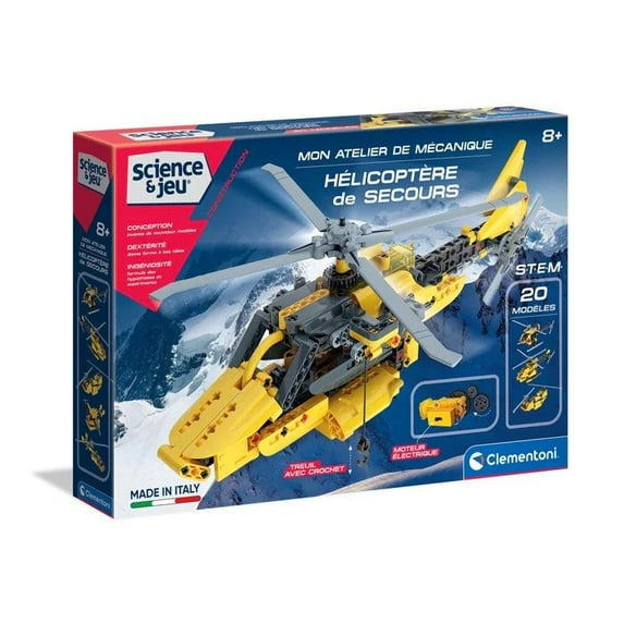 Clementoni - Mon Atelier De Mecanique - Helicoptere De Pompier (FR)