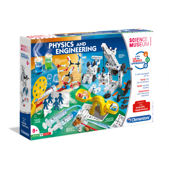 Clementoni Science Museum | Physics & Engineering Lab | STEM Learning Kit