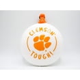 thumbnail image 1 of Clemson Logo Ceramic Puff Ornament, 1 of 1
