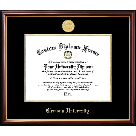 Clemson Petite Diploma Frame