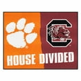 thumbnail image 1 of Clemson - South Carolina House Divided Rug 33.75"x42.5", 1 of 2
