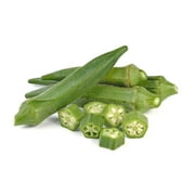 Clemson Spineless Green Okra Gumbo Premium Seed Packet