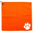 thumbnail image 1 of Clemson Tigers 15" x 15" Microfiber Golf Towel, 1 of 4