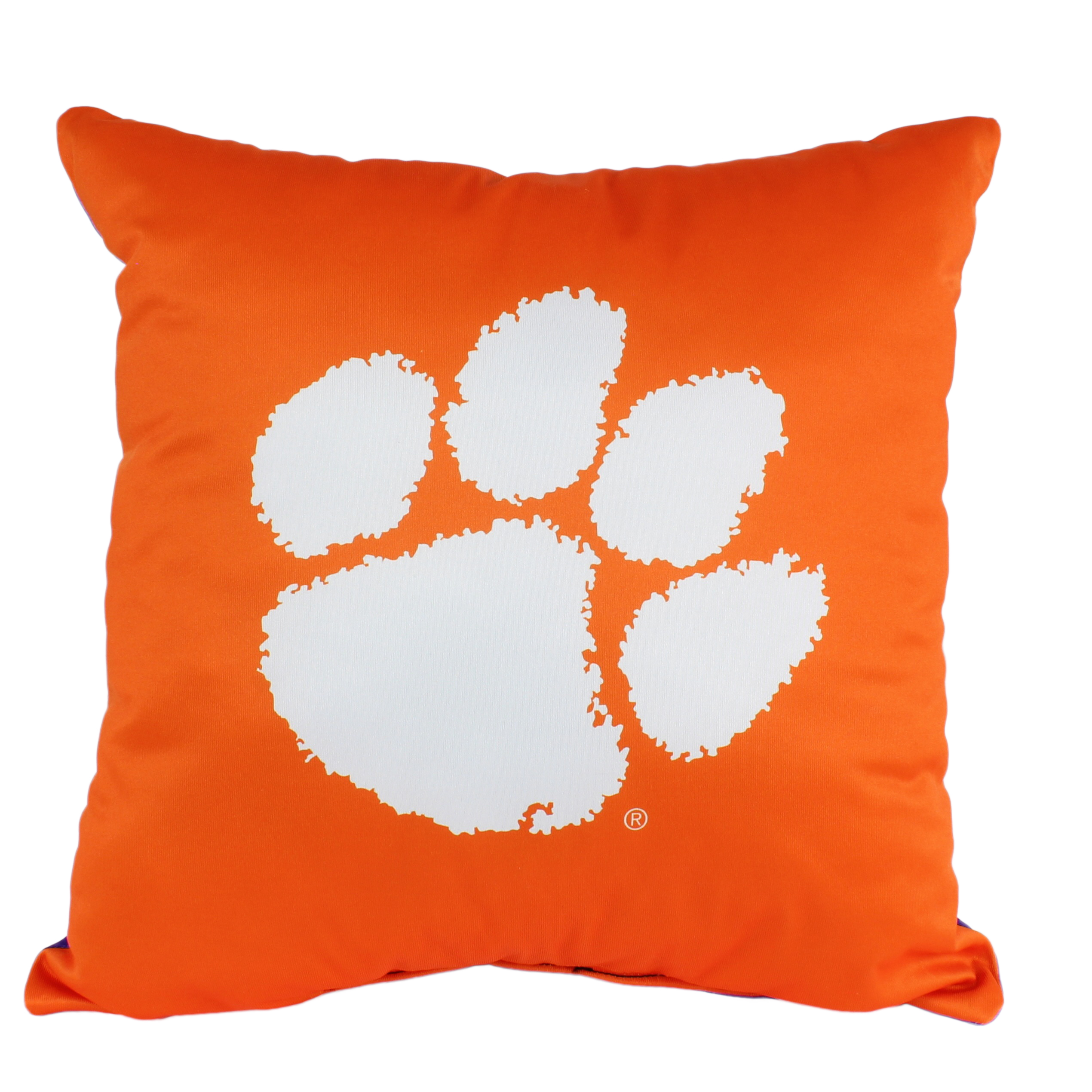 Clemson Tigers 16 inch Reversible Decorative Pillow - image 1 of 4