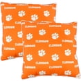 thumbnail image 1 of Clemson Tigers 16" x 16" Decorative Pillow Pair, 1 of 5