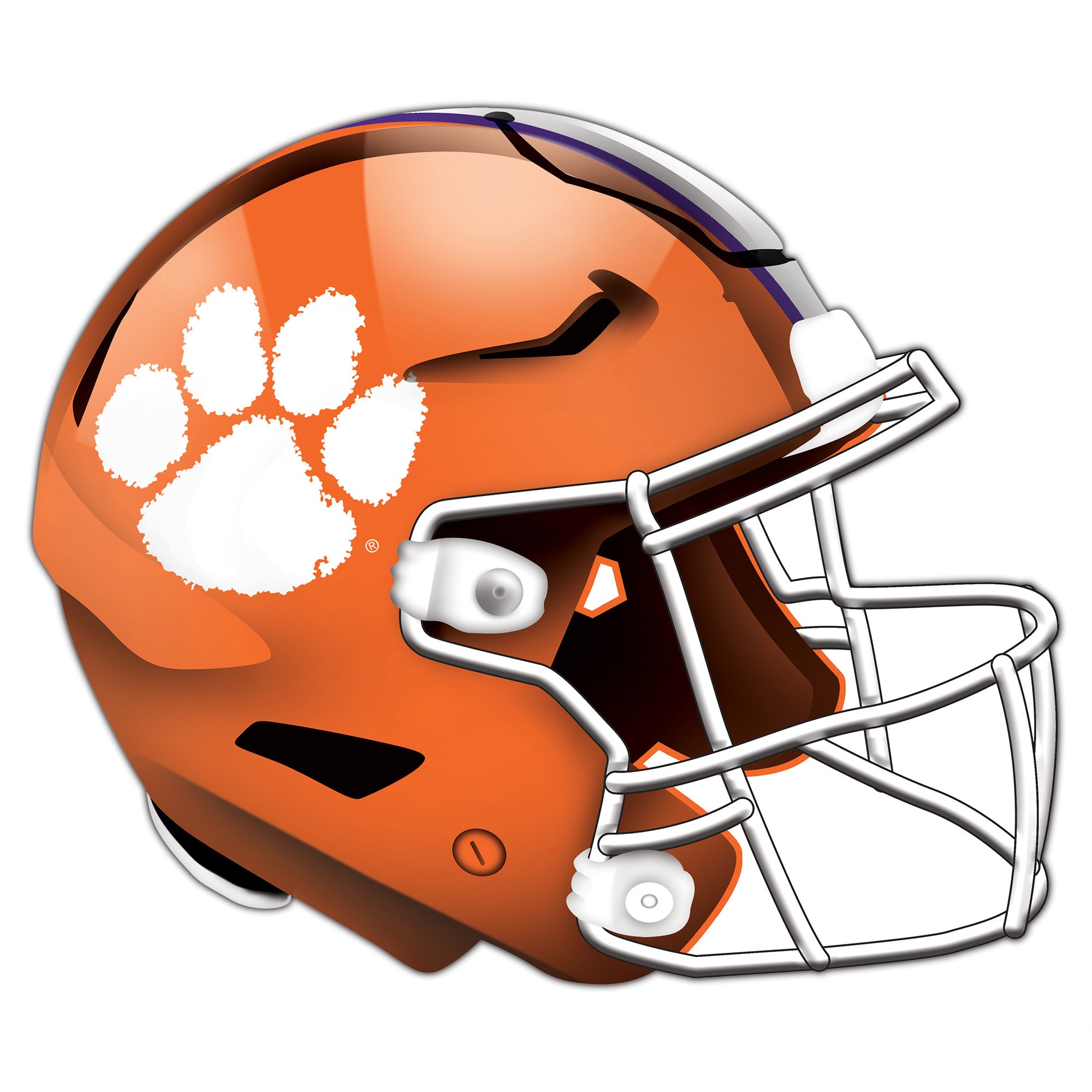 crimson tigers football helmet Clemson College Collectible Mini | Picture Inside The Clemson Tigers Riddell Speed Mini Helmet is made for the true Tigers fan Myth: "Replica" just means