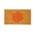 thumbnail image 1 of Clemson Tigers 28" x 16" Logo Turf Mat, 1 of 1