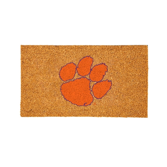 Clemson Tigers 28" x 16" Logo Turf Mat
