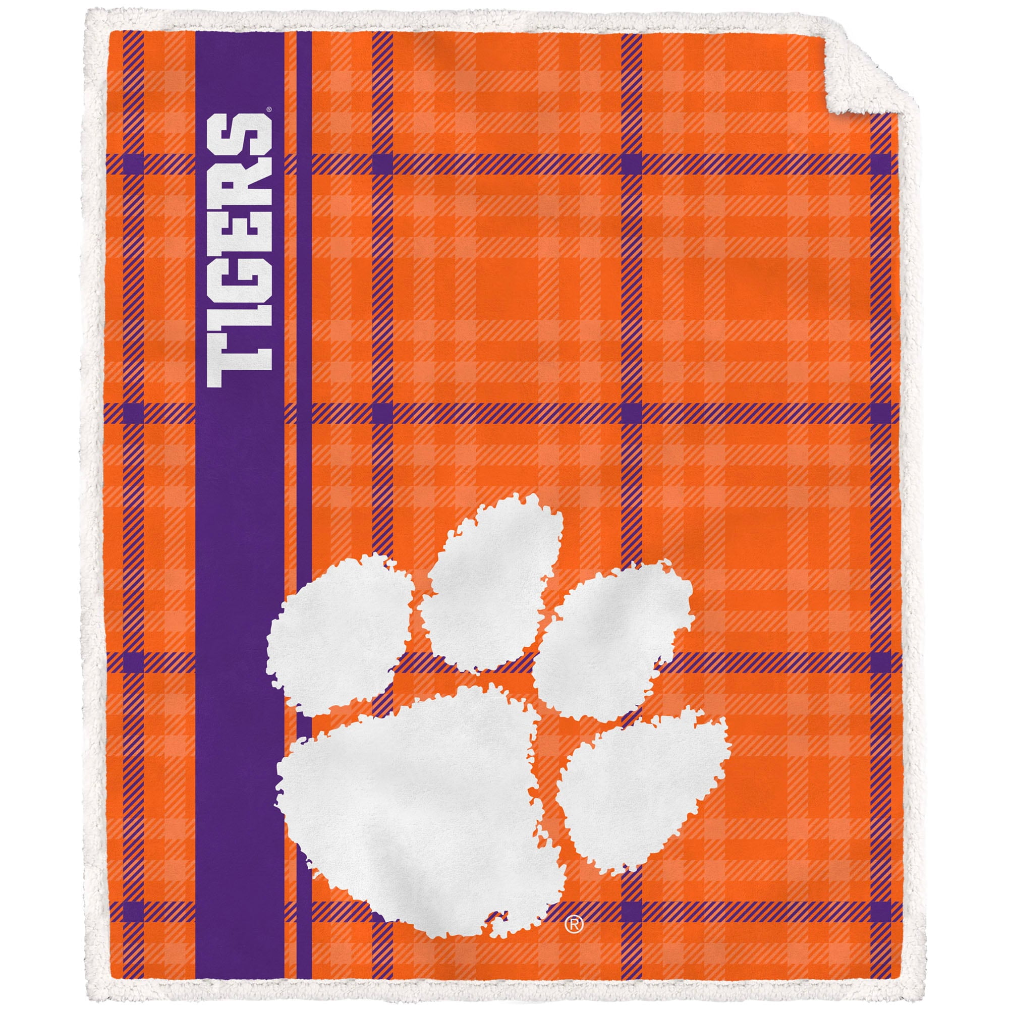 Clemson 2025 fleece blanket