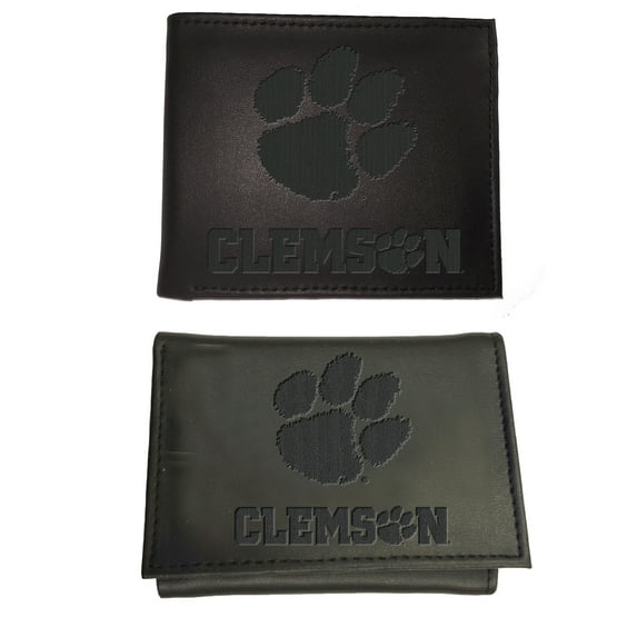 Clemson Tigers Bifold & Trifold Wallet Two-Piece Set