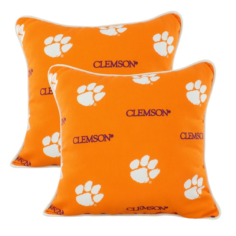 Clemson throw pillows outlet