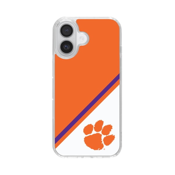 Clemson Tigers HD Phone Case Compatible with MagSafe Apple iPhone 16 (Champion Series) by Affinity Bands