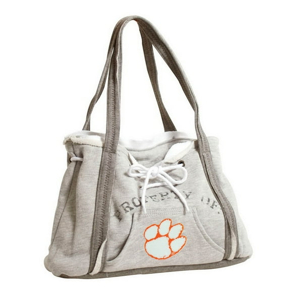 Littlearth NCAA Clemson Tigers Hoodie Purse, Team Color, 9.5 x 15.5 x 4