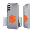 thumbnail image 1 of Clemson Tigers Linen Logo Galaxy Clear Case, 1 of 1