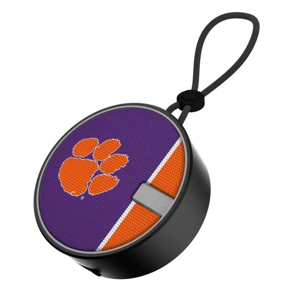 Clemson Tigers Logo Waterproof Bluetooth Speaker