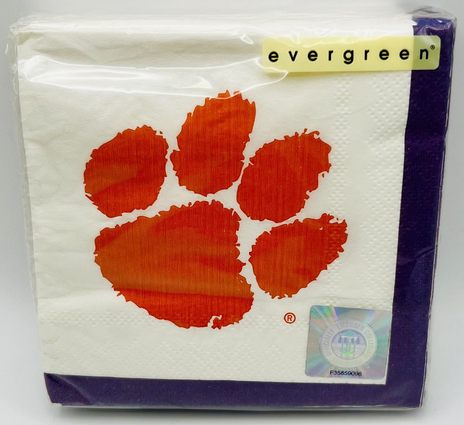 Clemson Tigers NCAA College Football Game Day Sports Party Beverage Napkins