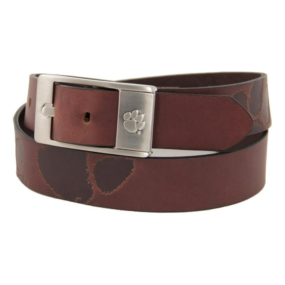 Clemson Tigers Brandish Leather Belt