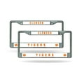 thumbnail image 1 of Clemson-Tiger's Chrome Metal (Set of 2) License Plate Frames - Tiger's, 1 of 6