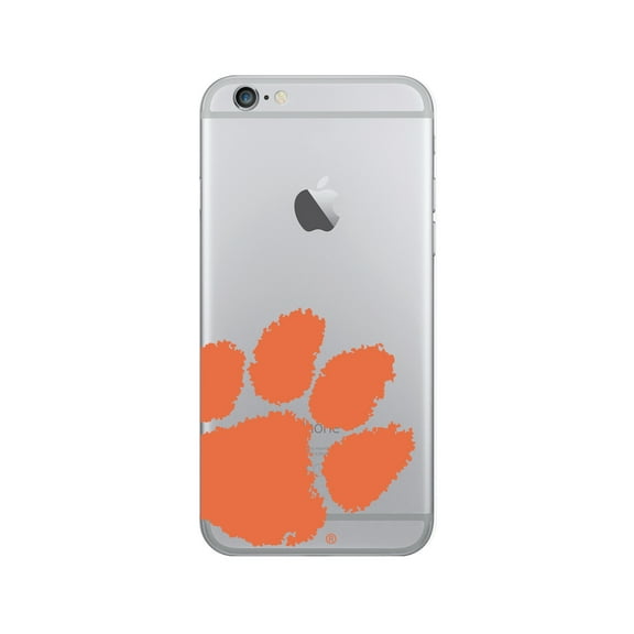 Clemson University Clear Phone Case, Cropped V1 - iPhone 6/6s/7/8