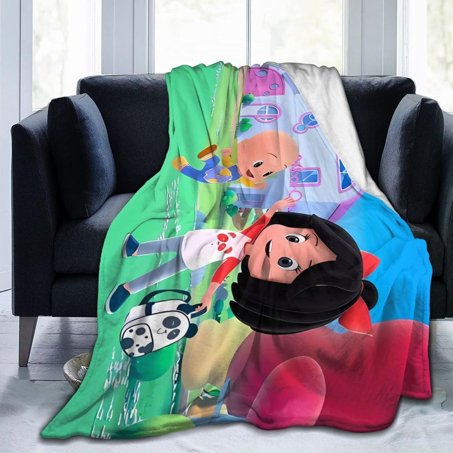 Cleo Anime Cuquin Blanket Throw Blankets Ultra Soft Flannel Lightweight
