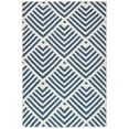 thumbnail image 1 of Dash & Albert Cleo Machine Washable Rug, 2' x 3', Navy, 1 of 7