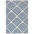 thumbnail image 1 of Dash & Albert Cleo Machine Washable Rug, 4' x 6', Navy, 1 of 7