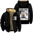 thumbnail image 1 of Cleo Sol Zipper Hoodies 3D Cosplay Jackets Hip Hop Thick Sweatshirt Streetwear Coat, 1 of 2