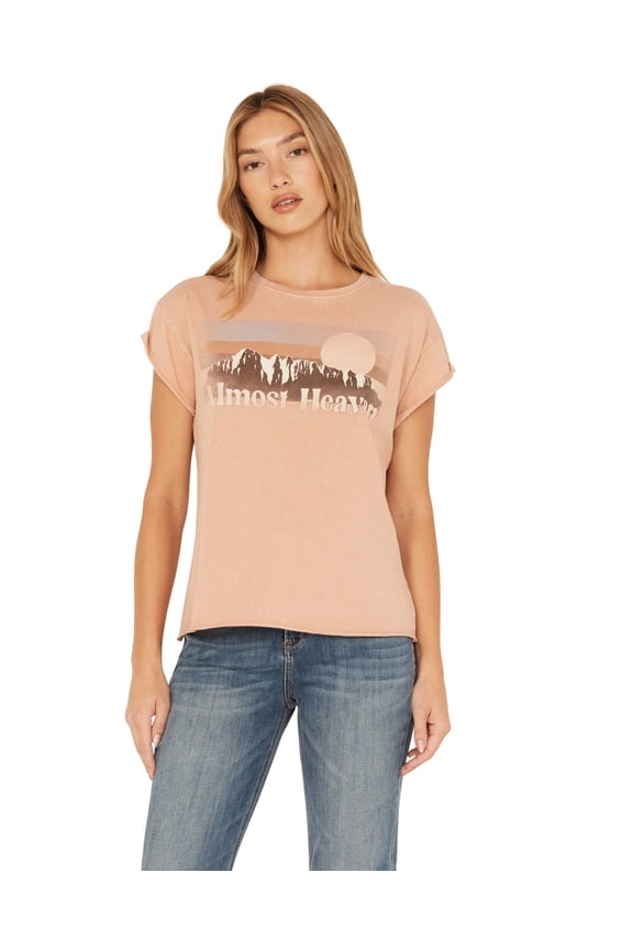 Women's Almost Heaven Graphic Tee - CLHO22K96   US