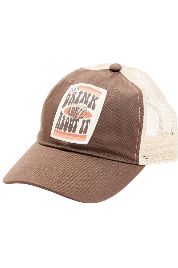 Women's Drink About It Ball Cap - CWASP22BC2 One Size