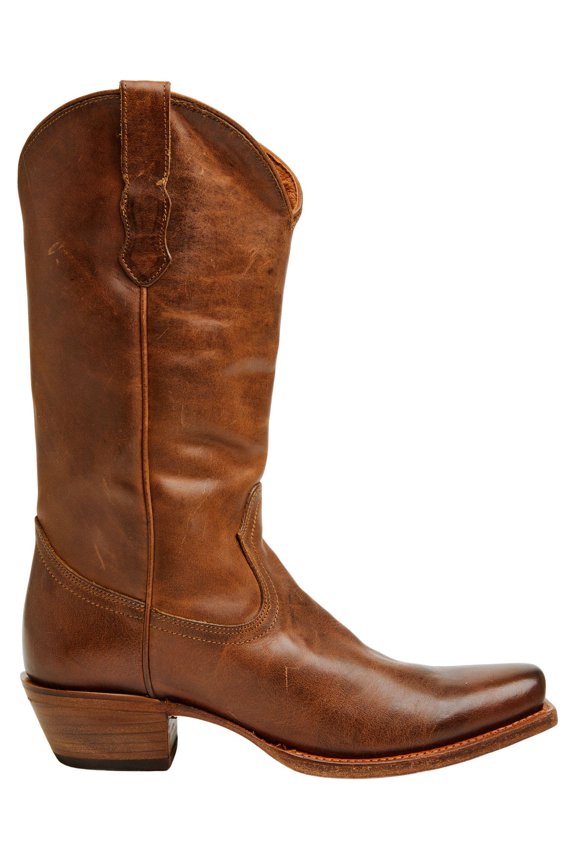 Women's Ivy Western Boot Fashion Square Toe Sand 6 1/2 M US