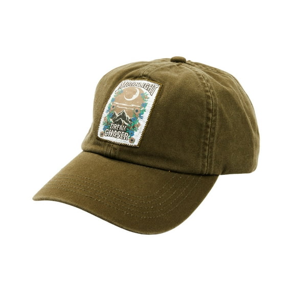 Cleo + Wolf Women's Moonlight Dream Chaser Ball Cap Olive One Size