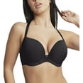 thumbnail image 1 of Cleo by Panache Faith Molded Plunge Underwire Bra (10666),32H,Noir, 1 of 5