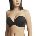 thumbnail image 1 of Cleo by Panache Faith Plunge Strapless Underwire Bra (10660),30GG,Noir, 1 of 6