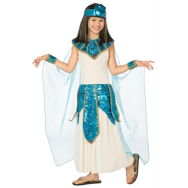 Forum Novelties Cleopatra Kids Costume - Dress, Collar, Belt & Headband - Size 4-6