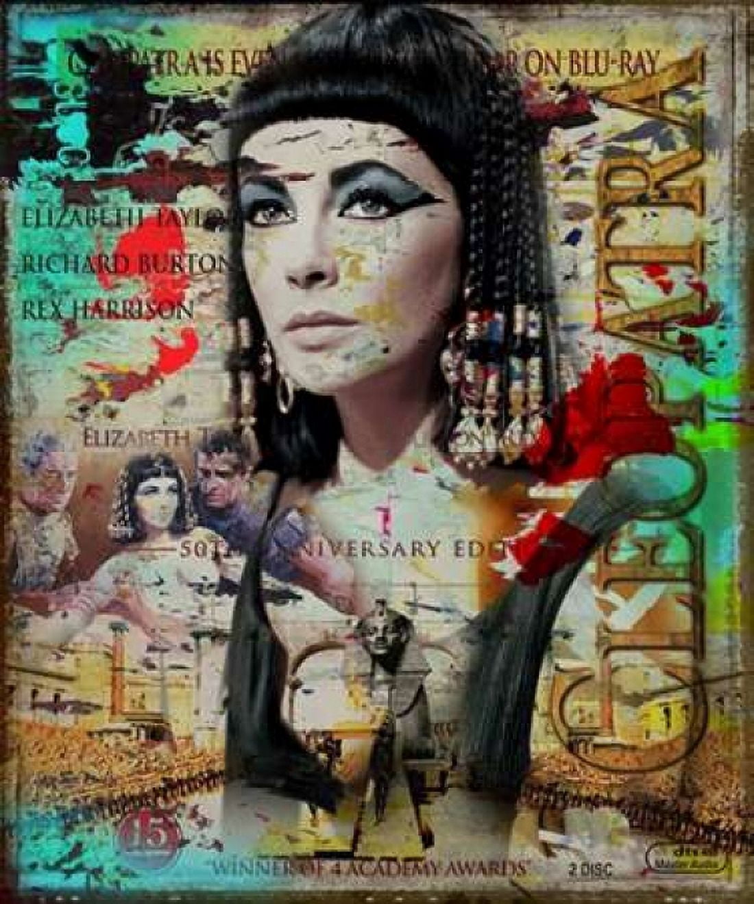Cleopatra Canvas Art - Micha Baker (24 x 24)