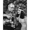 thumbnail image 1 of Cleopatra Claudette Colbert In Costume 24x36 Classic Hollywood Poster, 1 of 1