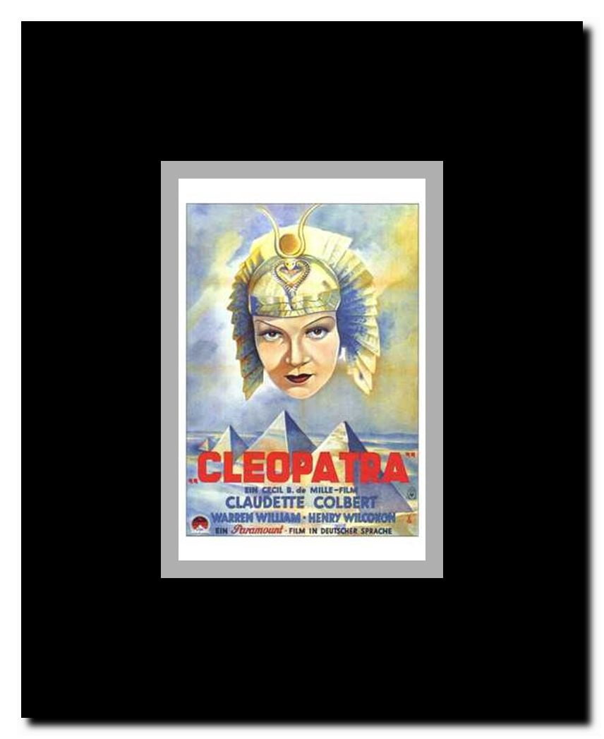 Cleopatra Framed Movie Poster