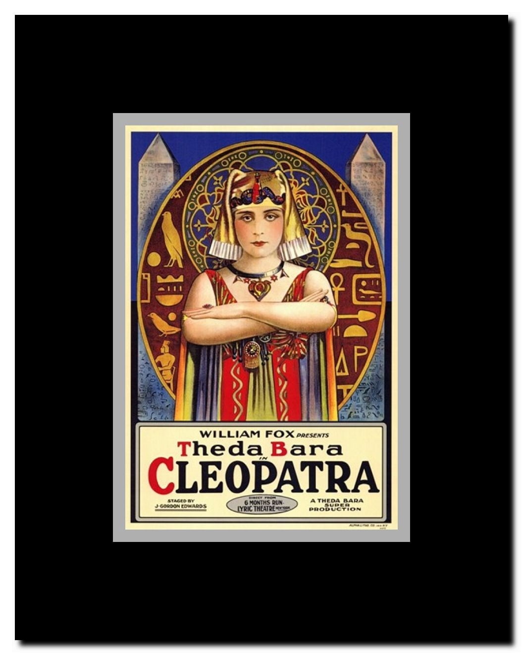 Cleopatra Framed Movie Poster