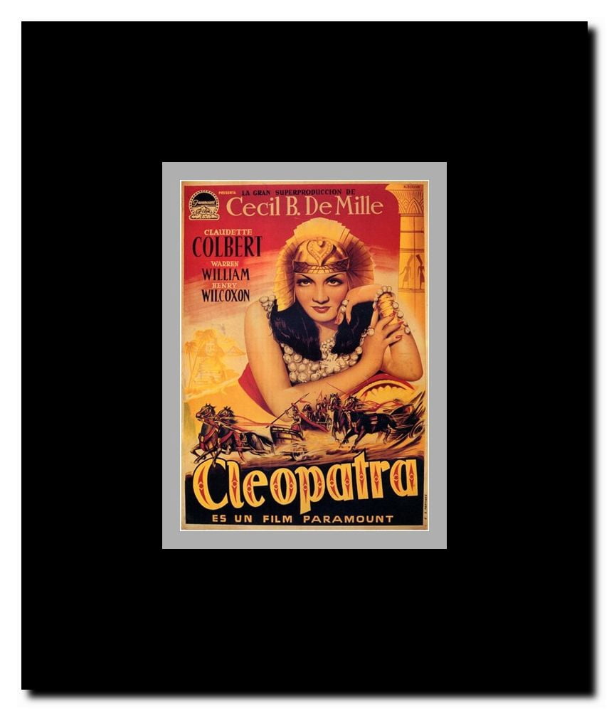 Cleopatra Framed Movie Poster