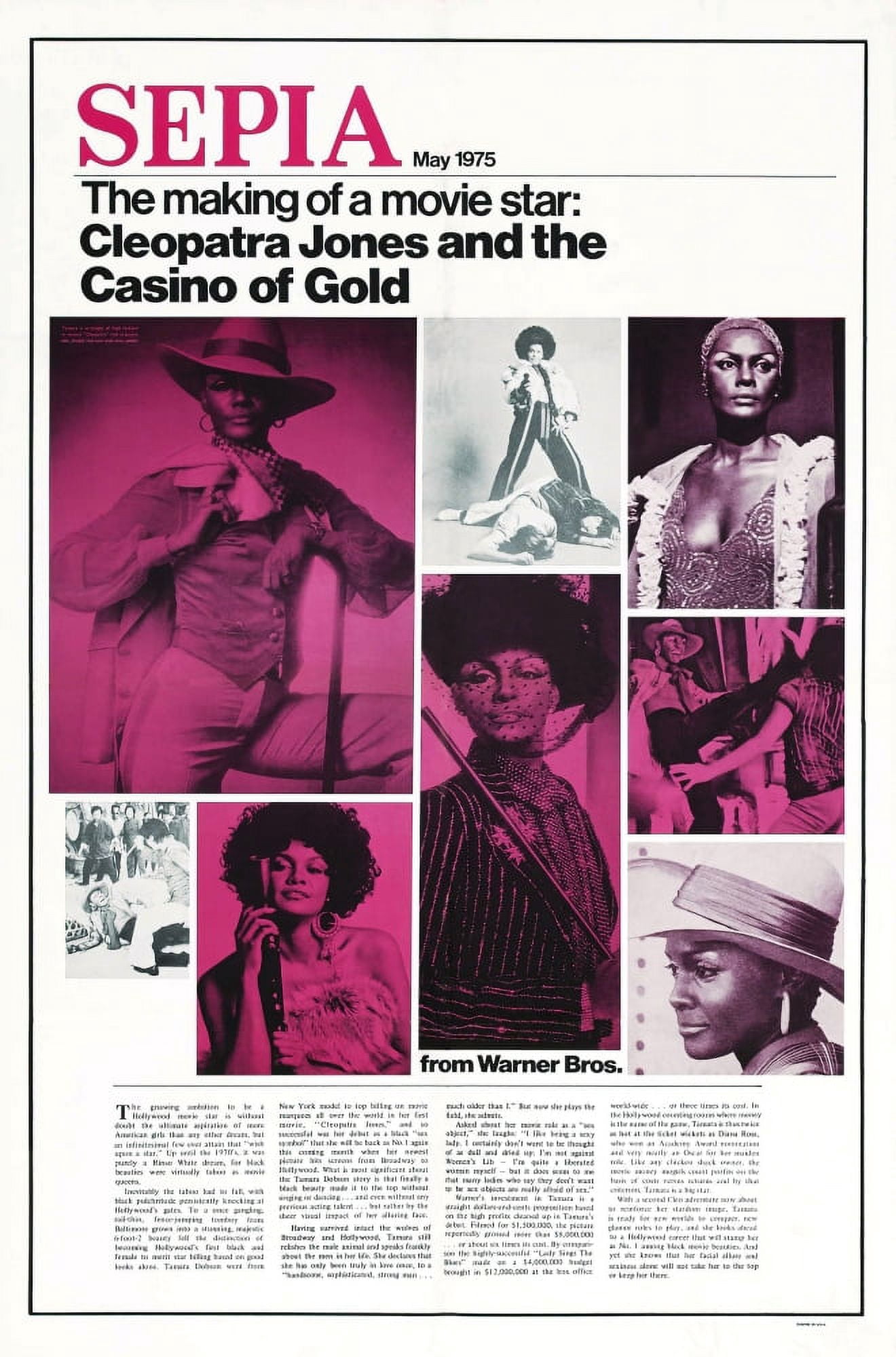 Cleopatra Jones And The Casino Of Gold U Canvas Art - (11 x 17)