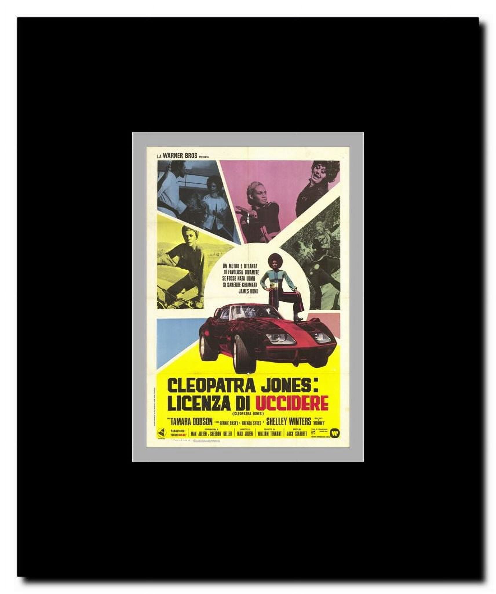 Cleopatra Jones c.1973 - Italian - style A Framed Movie Poster