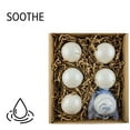 thumbnail image 1 of Cleopatra Therapy Bomb 6-Pack (Soothing Oatmeal, Milk  Honey Bath Bombs), 1 of 6