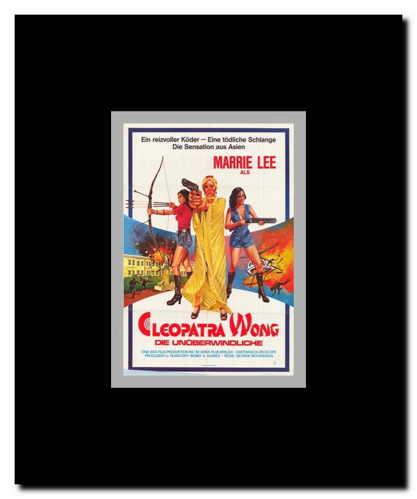 Cleopatra Wong Framed Movie Poster