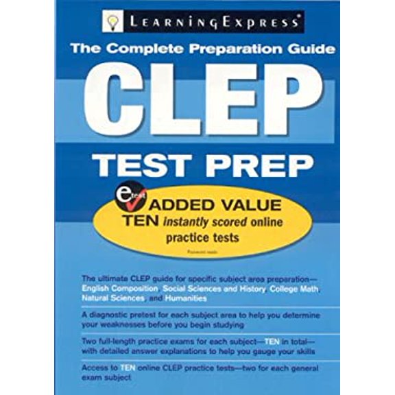 Pre-Owned CLEP (The College-Level Examination Program) (Paperback) 1576856240 9781576856246