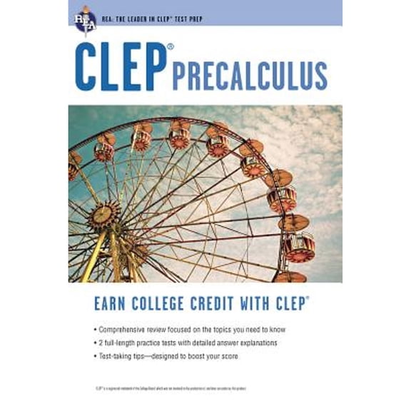 Pre-Owned CLEP Precalculus (CLEP Test Preparation), 9780738601748, 0738601748, Paperback, First Edition edition
