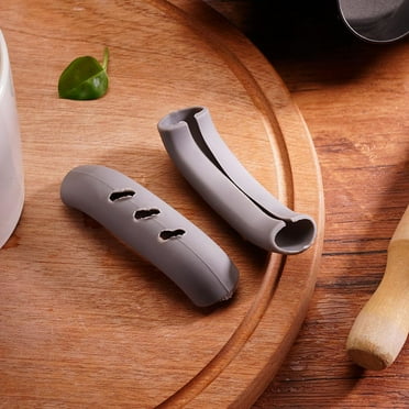 Clerance! 2X Silicone Pot Pan Handle Kitchen Saucepan Holder Kit Sleeve Covers Slip UKA