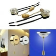 Clerance! 2x Ceiling Fan Wall Light Replacement Pull Chain Cord Switch